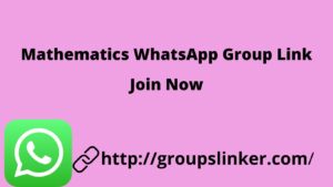 Mathematics WhatsApp Group Link