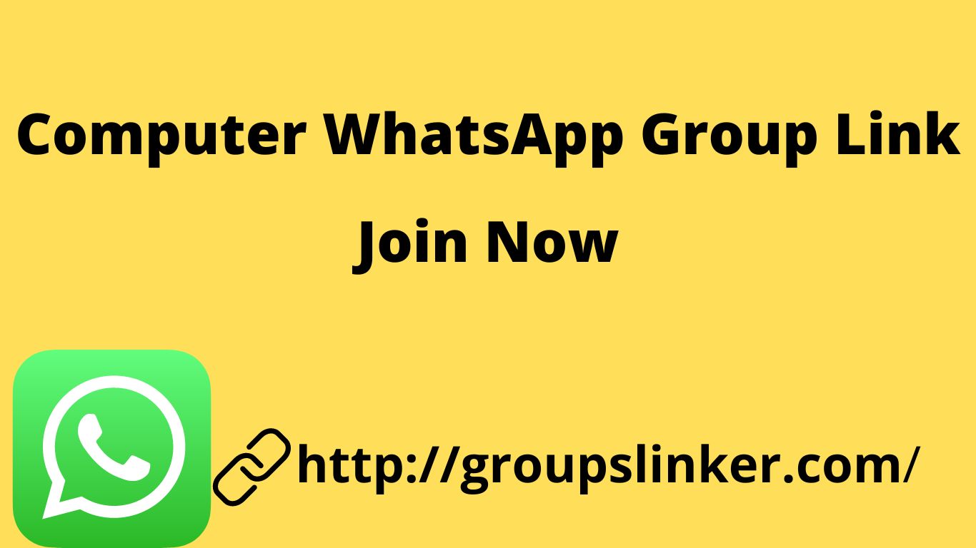Computer WhatsApp Group Link