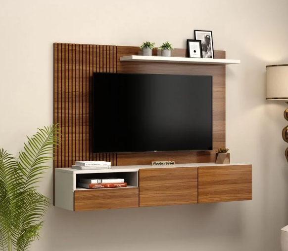 Elevating Living Spaces: Harmonizing Stylish TV Unit Design with Corner Sofa Elegance